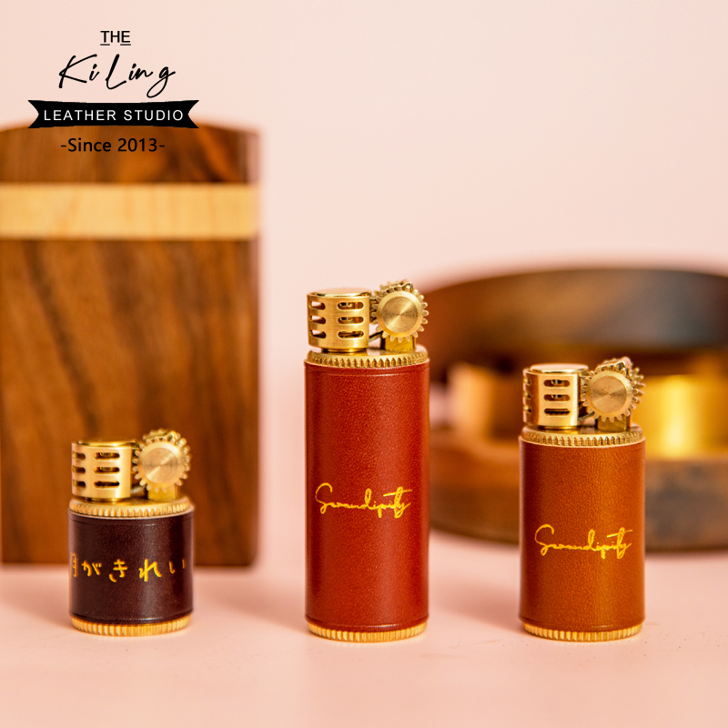 KiLying Little Fat Bound Lighter Kerosene Cute Retro Mini Sending Girlfriends Birthday Gift Idea