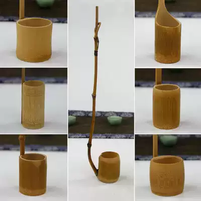 Bamboo wine dumplings wine funnels, wine baths, Buddha, environmental protection oil, oil leakage, bamboo spoon, wine drapes, wine hangers