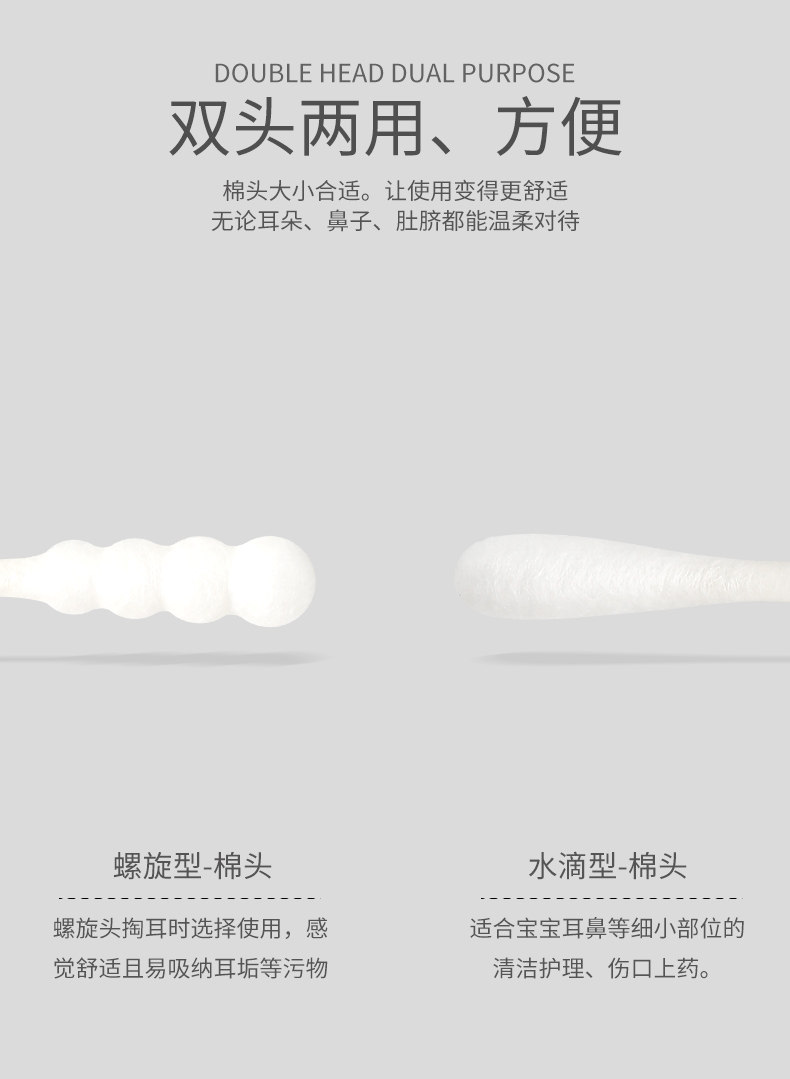 婴幼儿棉签 600支 30万4.9分高坪 图3