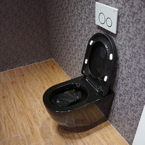 Egg toilet Floor-mounted wall-mounted toilet Hidden water tank Wall-mounted toilet EU export certification 2376