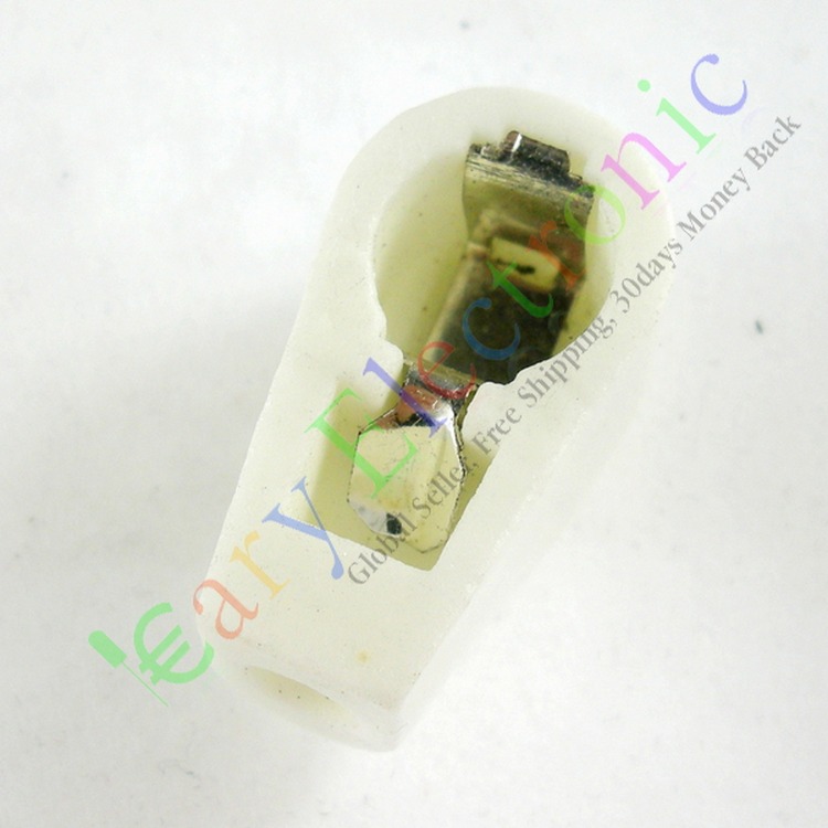 Ceramic vacuum tube silver-plated 8 8MM tube cap MCZ suitable for FU7 FU25 807 6146B 24A 310A