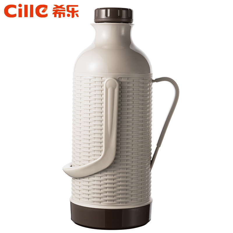 Heale hot water bottle household with boiled water bottle large capacity warm pot glass insulation bottle vacuum warm water bottle