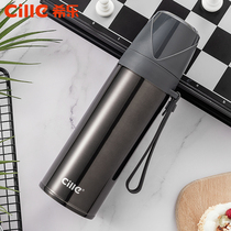 Xile thermos cup male Lady large capacity business office stainless steel water Cup outdoor car portable custom Cup