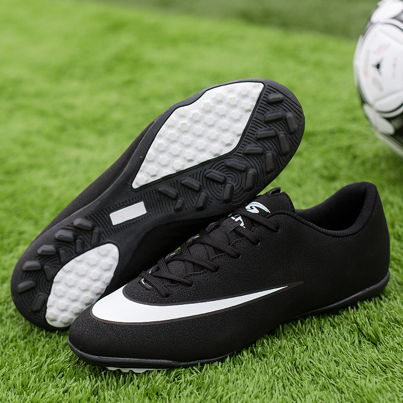 C Luo CR7 football shoes broken nails tf long nails ag boys and girls students boys and girls training shoes to play football