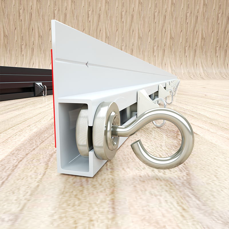 Multifunctional household curtain track choke plug sealing universal guide rail head hanging painting runway slide fixed accessories