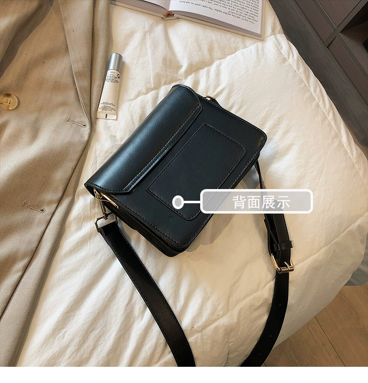 Túi xách cao cấp họa tiết túi xách 2019 mới thời trang khóa nhỏ túi vuông phiên bản Hàn Quốc của túi đeo vai hoang dã Messenger - Túi xách nữ