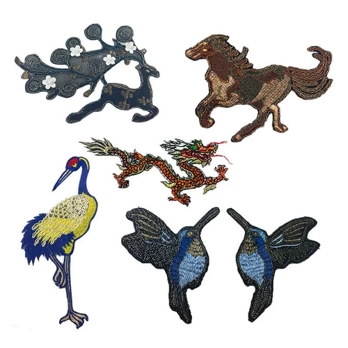 Cartoon Diy Cloth Sticking одежда и одежда стикер