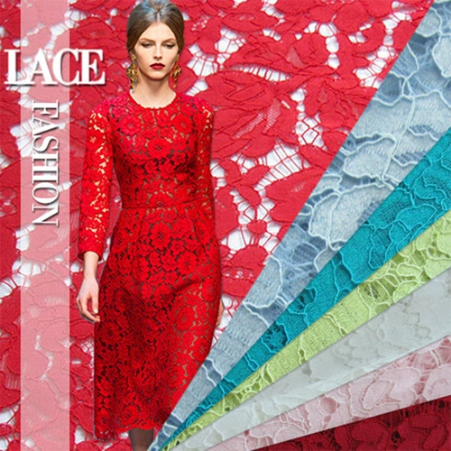 汧沅月 Кружевная красная ткань для ресниц, летняя одежда, оптовые продажи