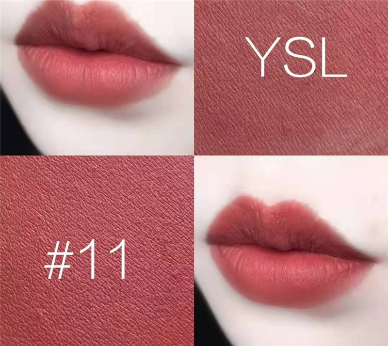 YSL Saint Laurent 2018 mới son môi nhỏ màu vàng mỏng ống mờ 21 18 25 09 12 11 23 - Son môi son romand mới