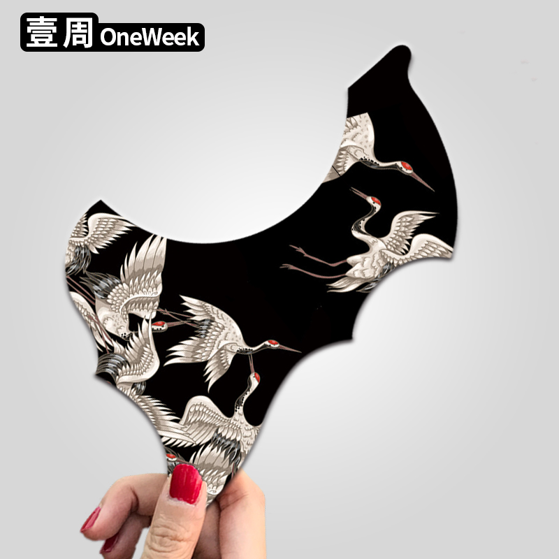 Douyin same guitar guard plate accessory veneer 41 inch 40 folk decoration sweep string transparent sticker protective film