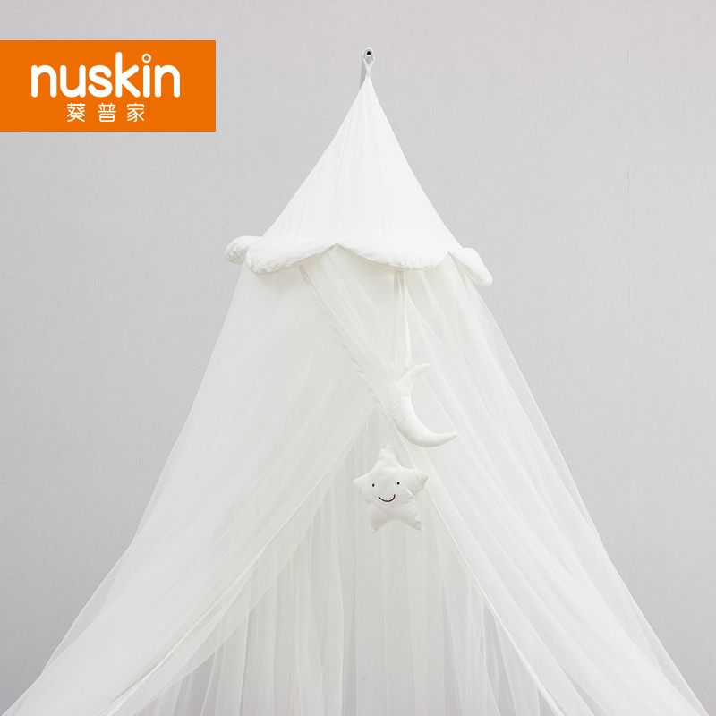 Baby mosquito net with bracket universal court mosquito net princess baby bed mosquito cover lifting newborn mosquito net cover
