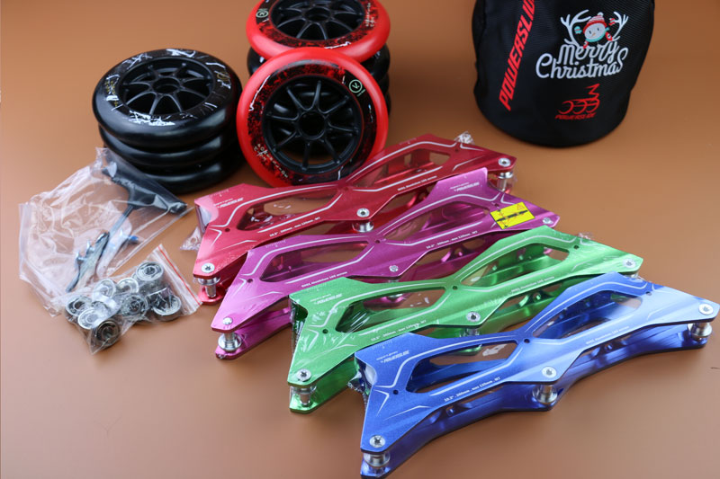 PS Treasure Lions Lee 3 * 125 Lower Shoes New Ps Big Three Wheels Lower Shoe Brushed Street Skating Shoes Speed Sliding Tool Holder Quick Slide Down Shoes