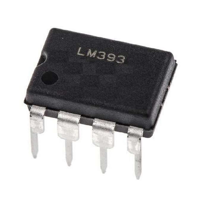 LM393P DIP-8 chip dual differential voltage comparator
