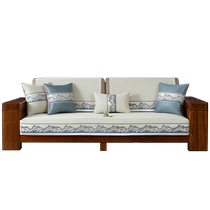 Summer ice silk sofa cushion new Chinese style high-end cool mahogany sofa cover cushion summer non-slip mat cooling cushion