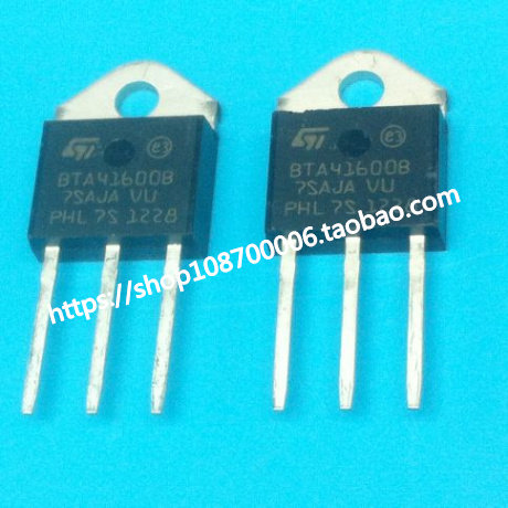 Bidirectional semiconductor control rectifier BTA41600B BTA41-600B ST TO-3P brand new