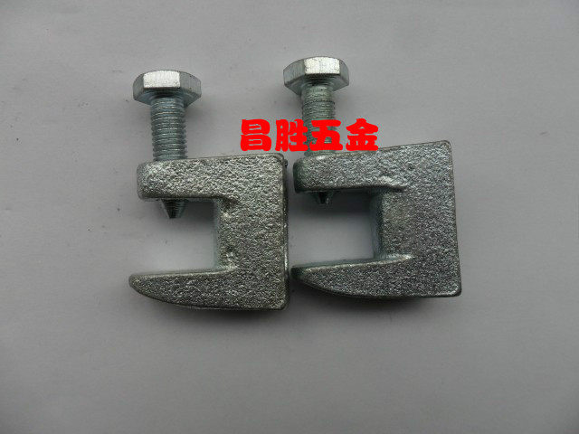 Low price promotion Tiger card cast-iron tiger card cast-iron tiger mouth clip C steel tube card channel steel tube card small number-Taobao