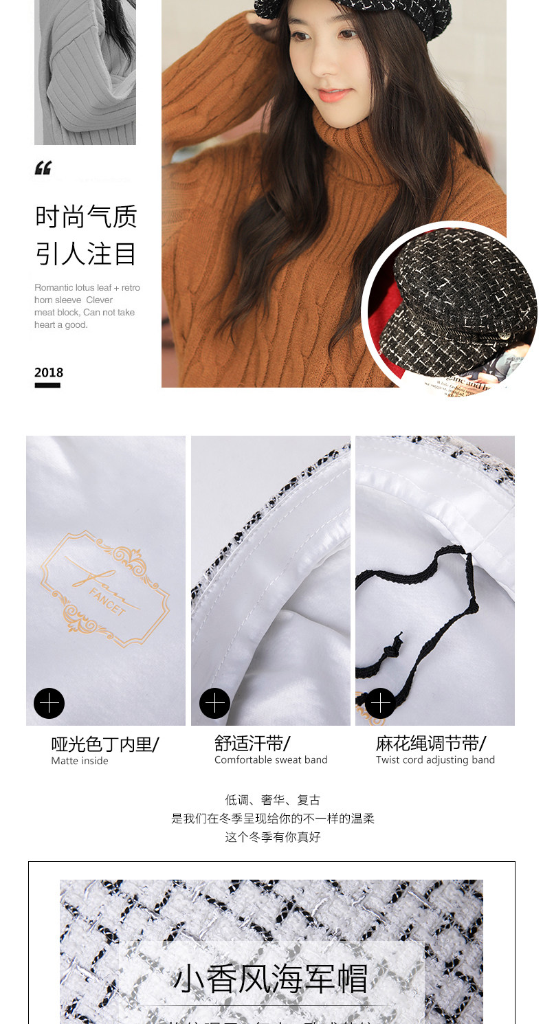 Chapeau pour femme FANCET   en Polyester - Ref 3233423 Image 7