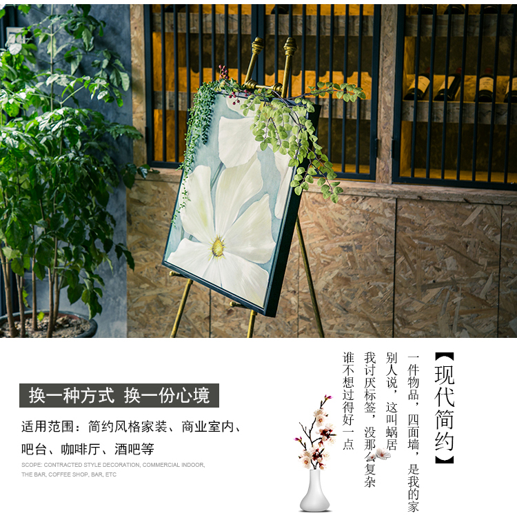 欧風鉄芸油絵棚画板スタンド油絵展示棚結婚祝い画架タイル棚迎賓棚のカスタマイズサポート,タオバオ代行-チャイナトレーディング