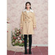 Stubborn autumn and winter new college double-sided woolen mid-length coat jacket for women 93923MT07712
