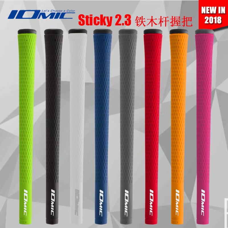 New IOMIC golf grip Ironwood pole universal golf handle club grip feel comfortable 8 colors