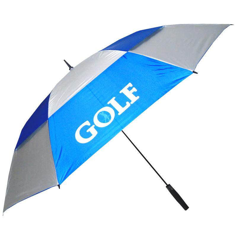 GOLF automatic double-layer golf umbrella windproof rainproof anti-UV large umbrella shading parasol Anti-UV