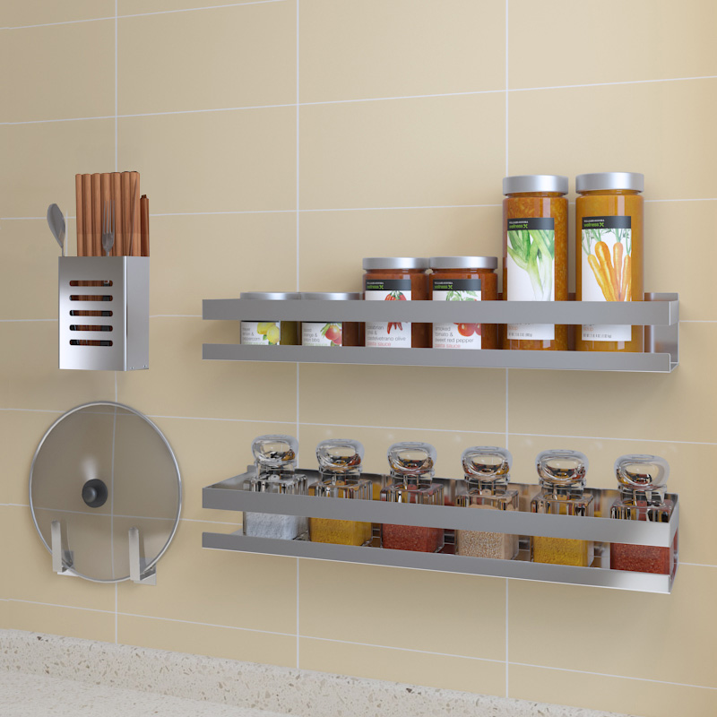 Kitchen Seasonal Disk Wall Suspension Frame Hanging Hole Wall Hanging Holder Holder Holder Holder Holder