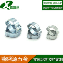 Galvanized double ear clamp throat clamp double ear ring hoop galvanized pipe clamp 97tDwCP19A durable