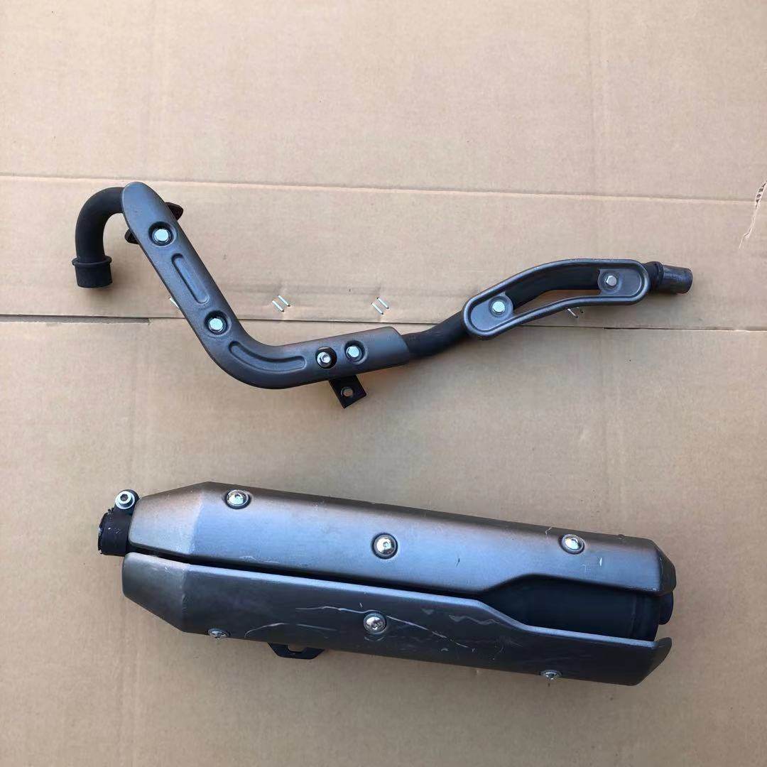 Guangyang original dismantling car K sent K-PIE CK125-9A exhaust pipe front section elbow muffler