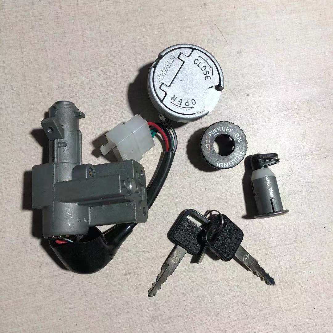 Suitable for Guangyang International 125 CK125T-7 full car lock electronic door lock fuel tank lock sleeve lock