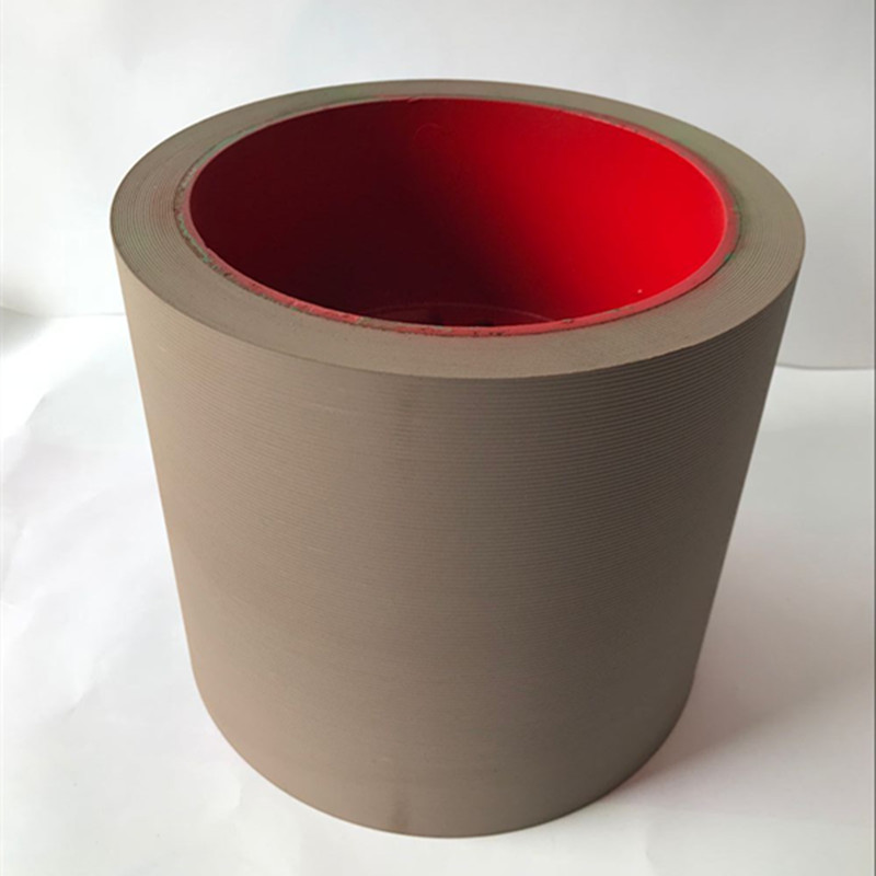 Large 8-inch brown rice hulling glues roller high abrasion resistant hulking machine special rubber roller red flag bridge 3rd generation rice hulling rubber roller
