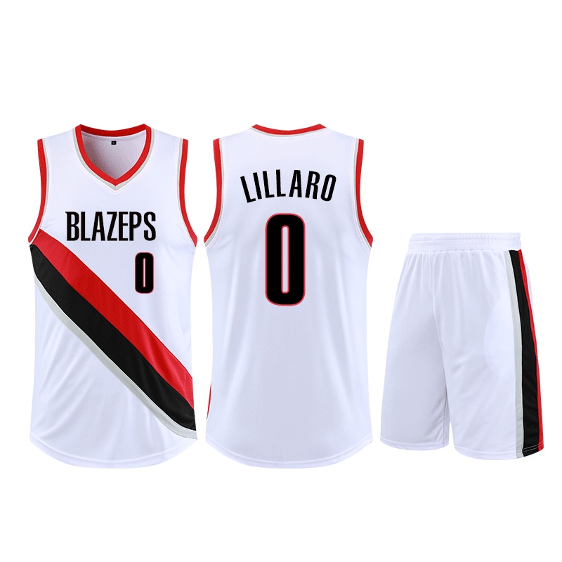 Basketball Suits Suit Men's Pioneers Lillard Competition Training Conquerors Conserve Adult Children's jersey Custom Inprint