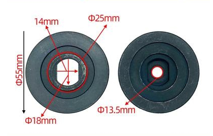 Suitable for Makita 5900B circular saw press plate 5900 old 9 inch circular saw press plate plywood clip and accessories