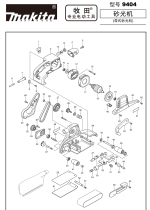 makita makita 9404 sand belt machine accessories original Rotor Stator switch carbon brush casing belt carbon plate