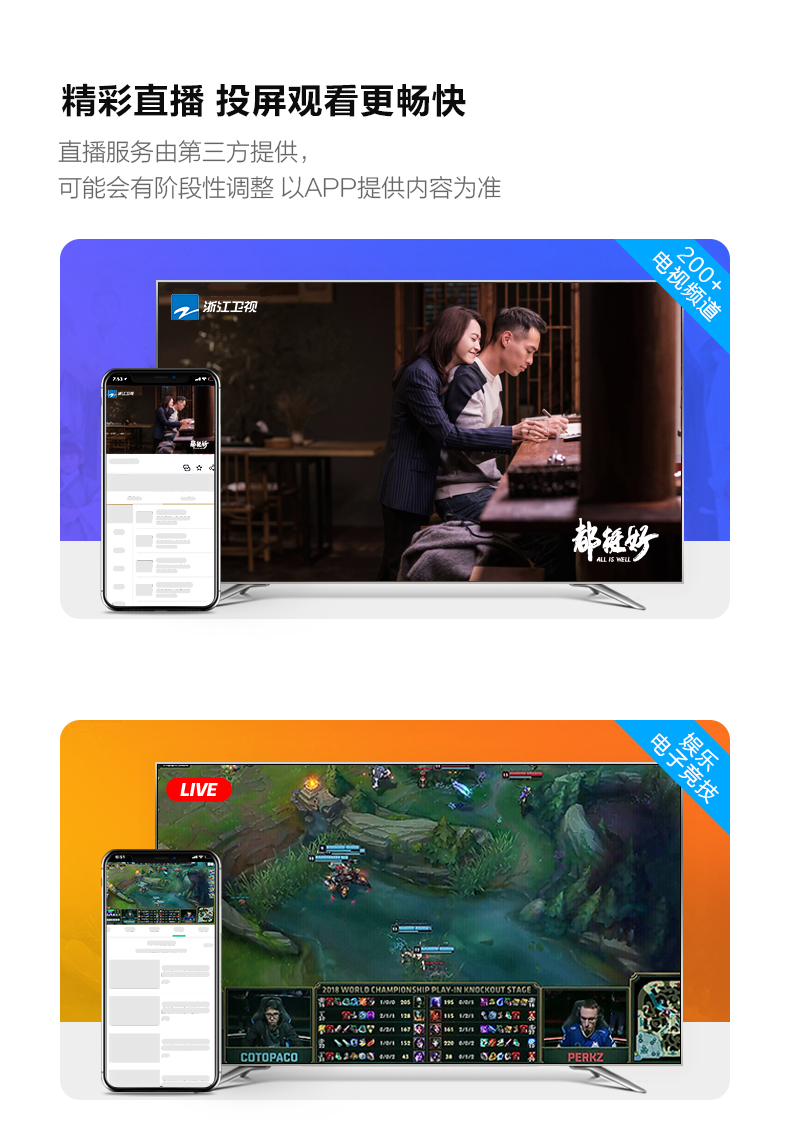 Tmall Magic cast điện thoại di động screencaster không dây 2K có màn hình với hộp TV set set-top box mạng HD 1 - Trình phát TV thông minh thiết bị phát wifi từ sim 4g