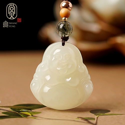 Будда из нефрита, подвеска, ожерелье, чай Тегуаньинь