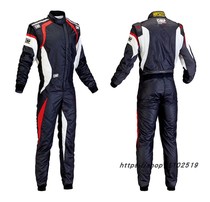 Racing one evo omp professional one-piece racing suit flame retardant breathable fia stylish car racing one-piece suit