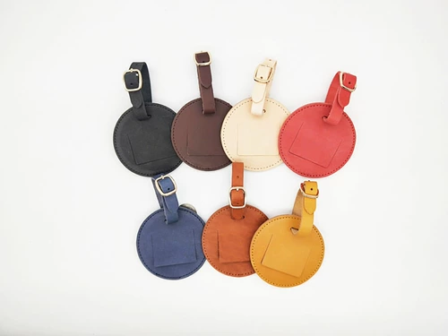 Багажная бирка, подвеска, чемодан для путешествий, из натуральной кожи, делается под заказ