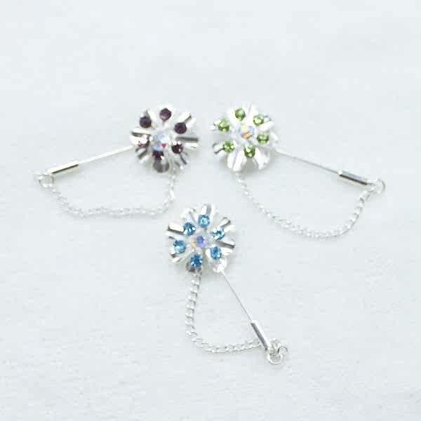 Broche femme en Zircon diamant - Ref 1178421 Image 22