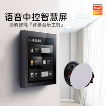 Graffiti Smart Home System Background Music Host Super Medium Control Screen ZigBee Gateway Voice Sitcom