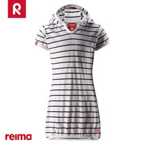 Reima childrens beach dress mens and womens stretch sunscreen sweat T-shirt dress beach game after swimming skirt