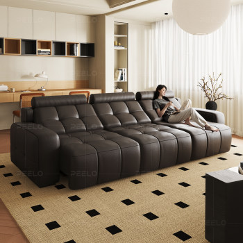 2025 new italian minimalist lawrence home theater genuine leather electric sofa living room retractable and adjustable 2025 new italian minimalist lawrence home theater genuine leather electric sofa living room retractable and adjustable