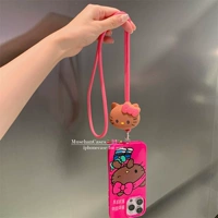 Заколка для волос с бантиком, прозрачная повязка на голову, силиконовый ремешок