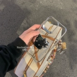 Apple, брендовая милая совместимая трубка, iPhone 15, чехол для телефона, iPhone12 Pro, прозрачный защитный чехол, 15promax, iphone, 14promax