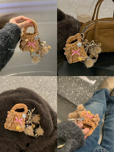 Apple, совместимая льняная сумка с бантиком, беспроводные наушники, сумка для техники, подвеска, с медвежатами, 2, bluetooth, pro2, 3