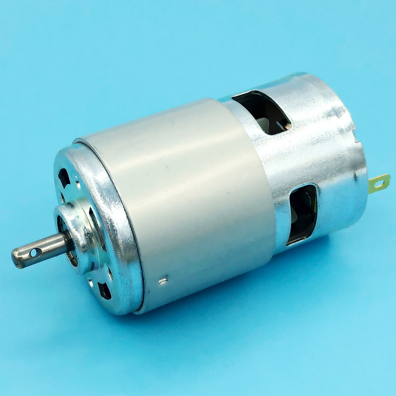 Double ball bearings High power large torque scooter 775 electrogrinding bench drilling machine cutting model motors 12-24V