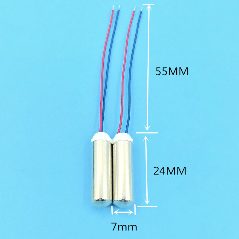 Imported waterproof shake motor micro cosmetic instrument motors built-in hollow cup 0 3-3V shake motor