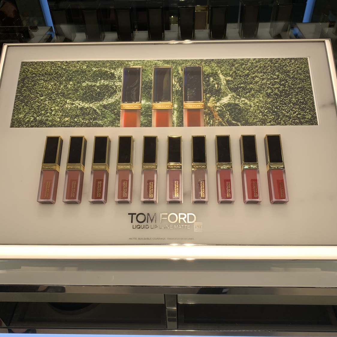 TF New Products Black Gold Lip Glaze Remark Color number-Taobao