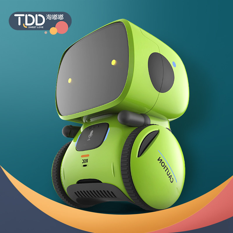 Intelligent remote control robot programming voice voice control dialogue technology early education learning 6-year-old boys children's toys