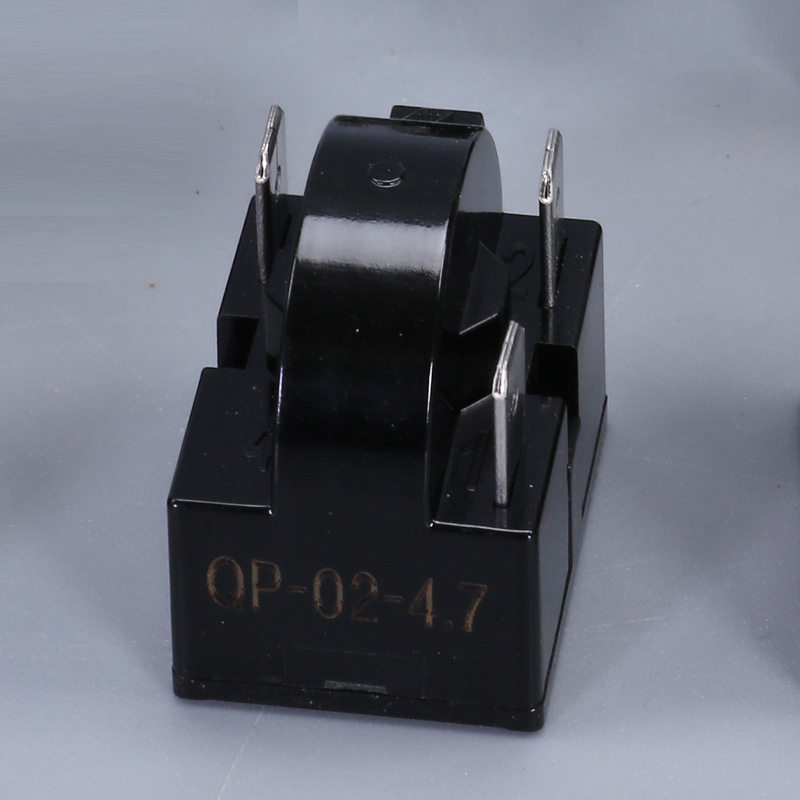 冰箱PTC启动器QP-02-4.7欧姆三角三插针 启动器 大插片3PinPTC