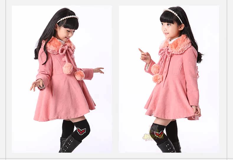 Manteau pour fille en laine - Ref 2161998 Image 28